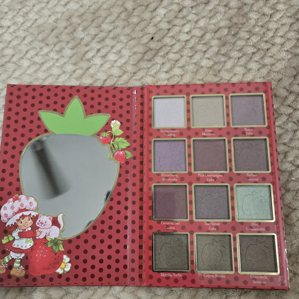 Disney Cinderella & Strawberry Shortcake Eyeshadow Palette Bundle